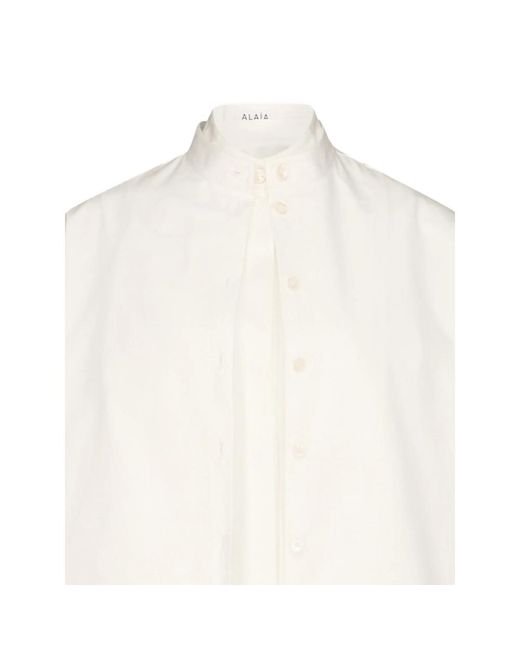 Alaïa White Alaïa Tops