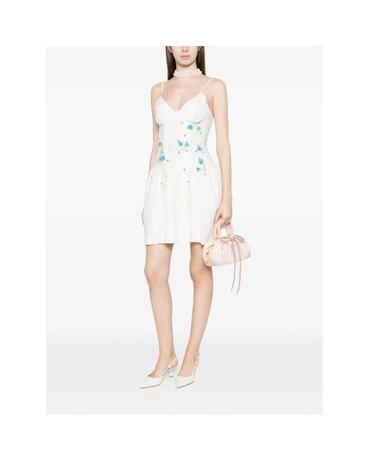ShuShu/Tong White Dress Linen