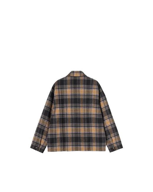 Carhartt Black Parson Chcked Shirt for men