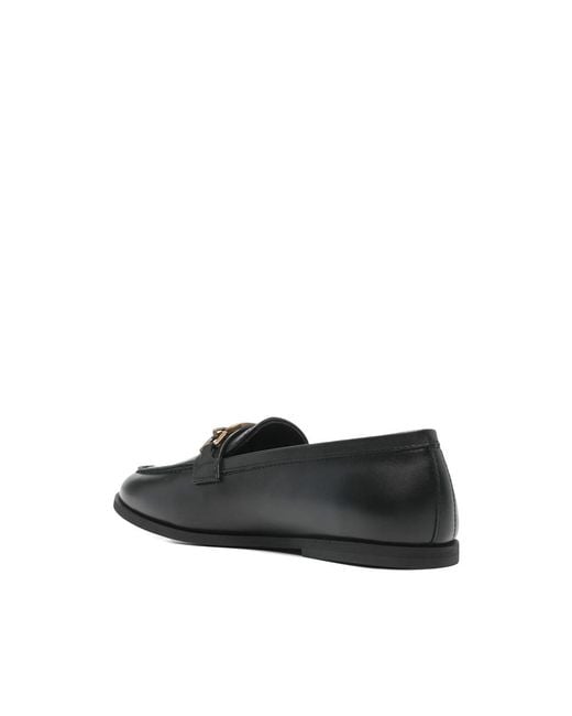 Pinko Black Slip-On Shoes With Almond Toe