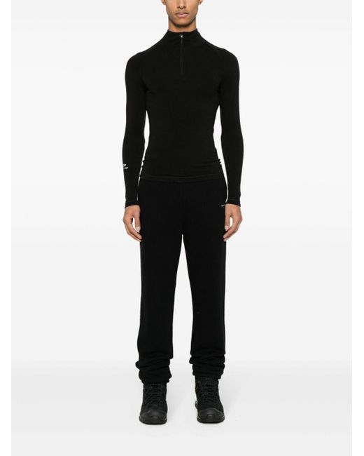 Balenciaga Black Long-Sleeve Performance Top for men