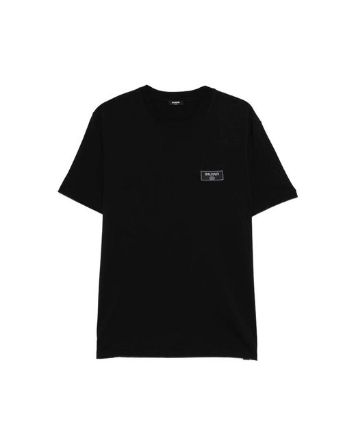 Balmain Black T-Shirts & Vests for men