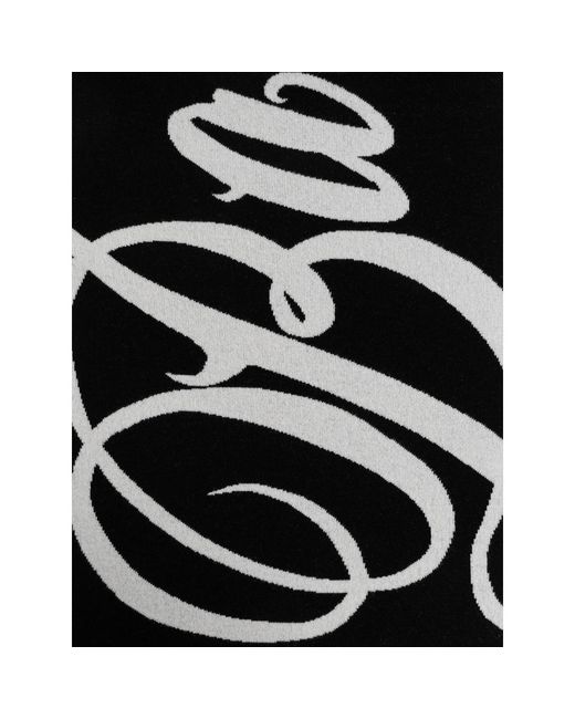 Balenciaga Black Scarves for men