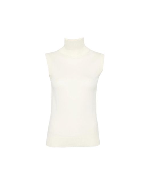 Sportmax White Turtlenecks