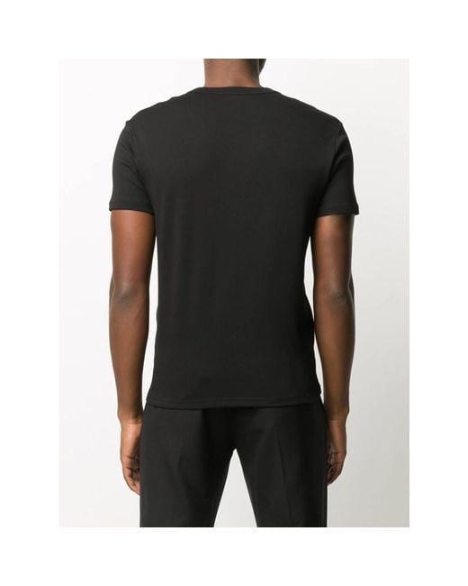 Tom Ford Black Cotton T-Shirt for men