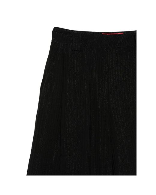 Thelatest Black Dakota Textured Trousers