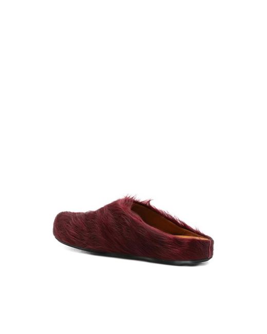 Marni Red Slippers for men