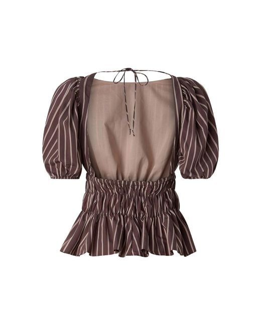 Pinko Brown Blouses