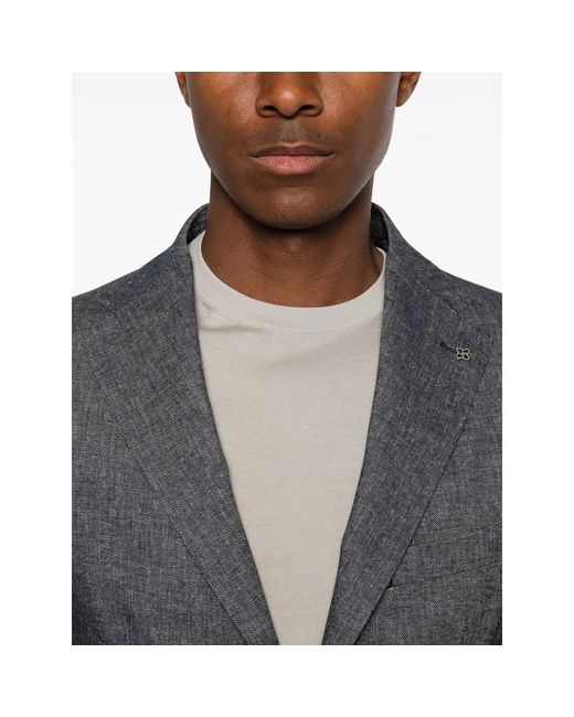 Tagliatore Gray Jackets for men