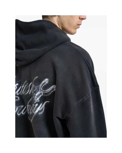 Represent Black Hooded Sweatshirt for men