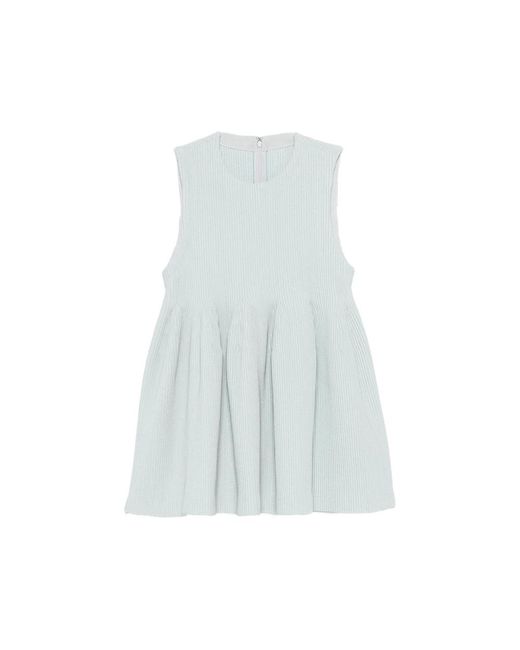 CFCL Blue Hypha Sleeveless Blouse