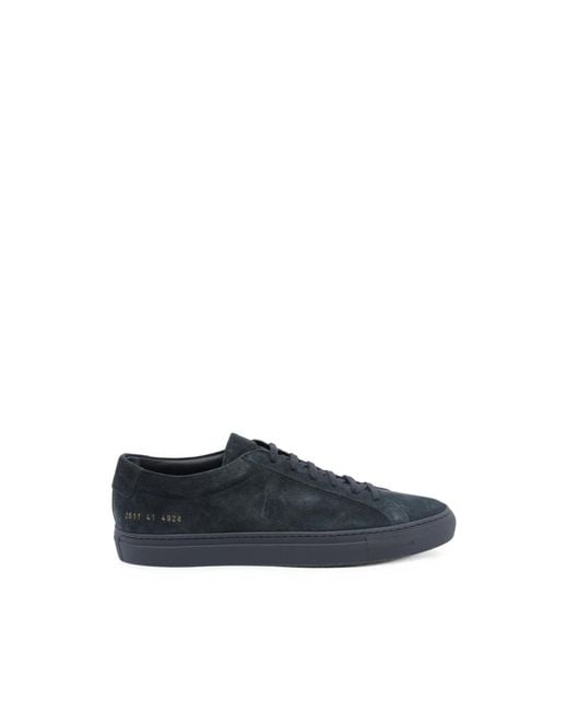 Common Projects Blue Achilles Premium Sneakers for men