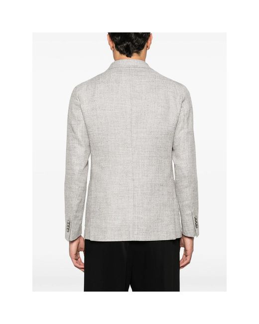 Tagliatore Gray Jacket for men