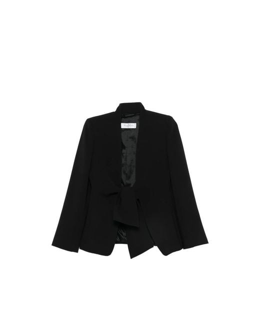 Max Mara Black Long-Sleeves Jacket