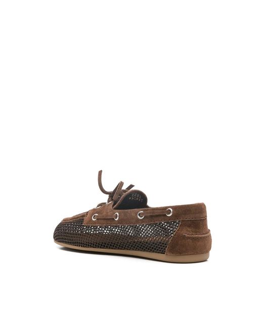 Miu Miu Brown Loafers