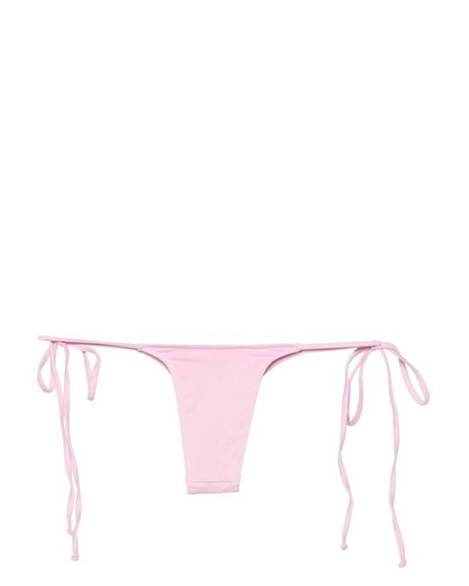 Frankie's Bikinis Pink Divine Side-Tie Bikini Bottoms