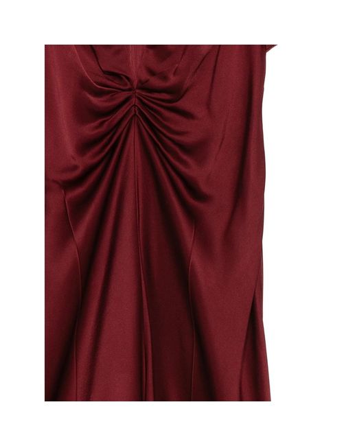 Victoria Beckham Red Dress