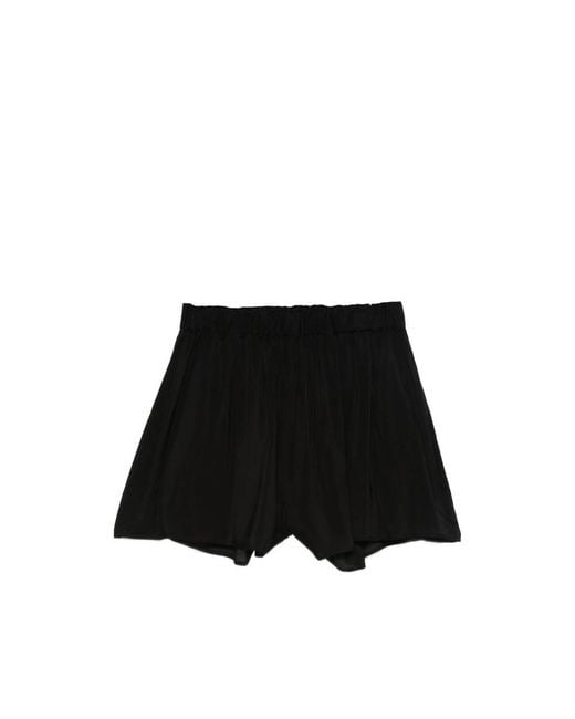 Bondi Born Black Elasticated-Waist Shorts