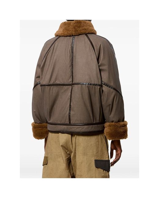 Isabel Marant Brown Olinka Faux-Fur Jacket
