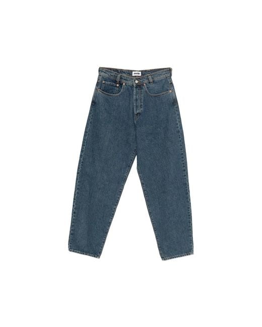 Magliano Blue Belt-Loop Pocket Jeans for men