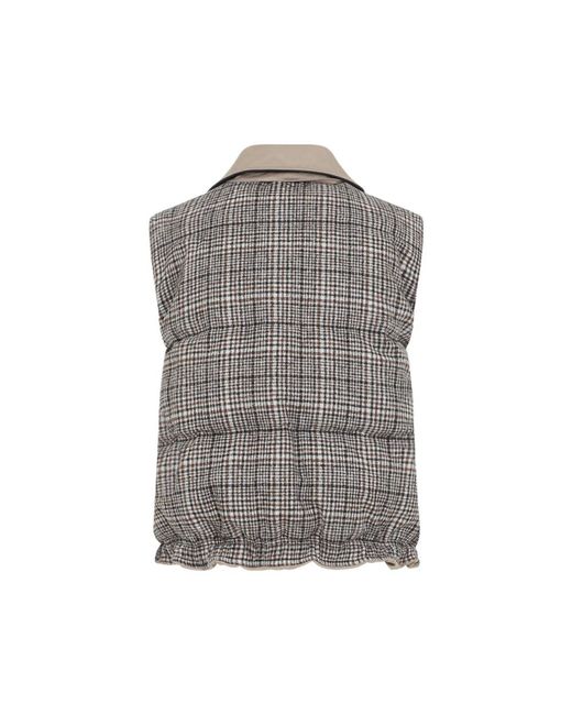 Brunello Cucinelli Brown Neutrals Jackets