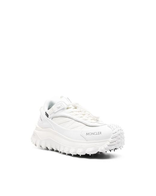 Moncler White Trainers