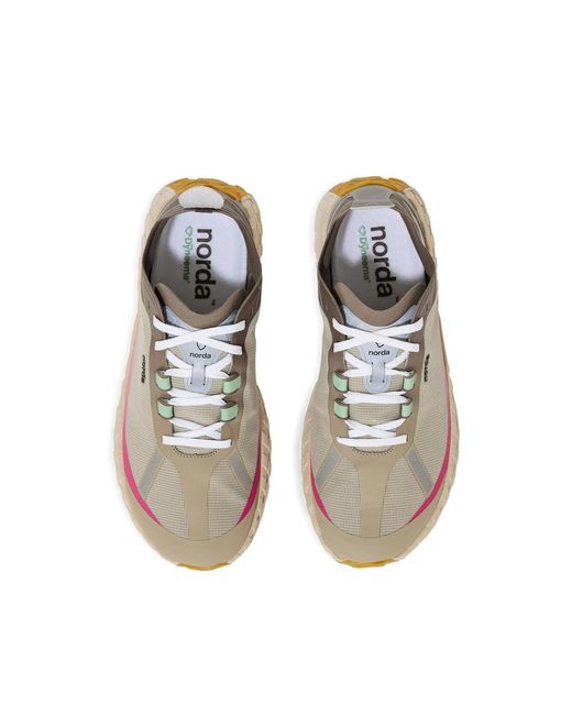 Norda Natural 001A Logo Performance Sneakers