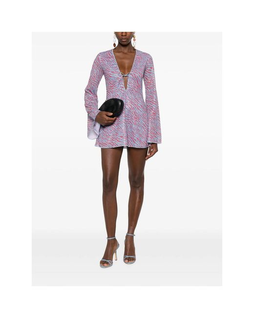 Oseree Purple Dresses