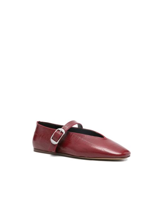 Le Monde Beryl Red Stella Ballet Flats