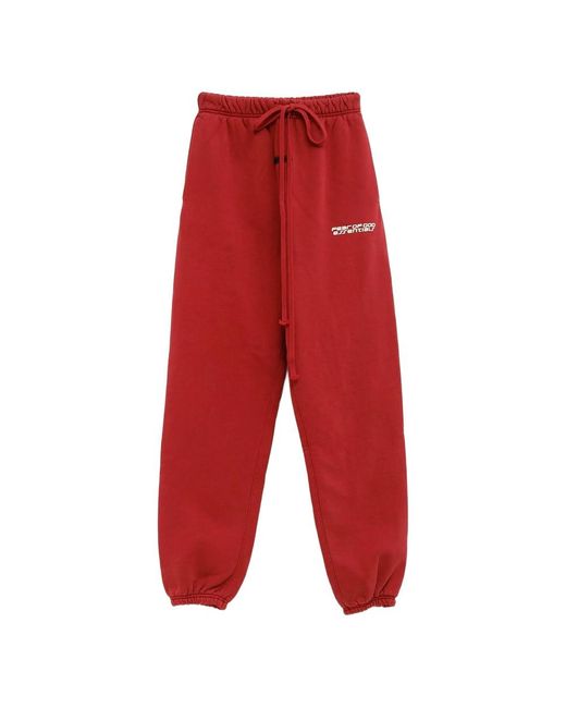 Fear Of God Red Drawstring Trousers for men