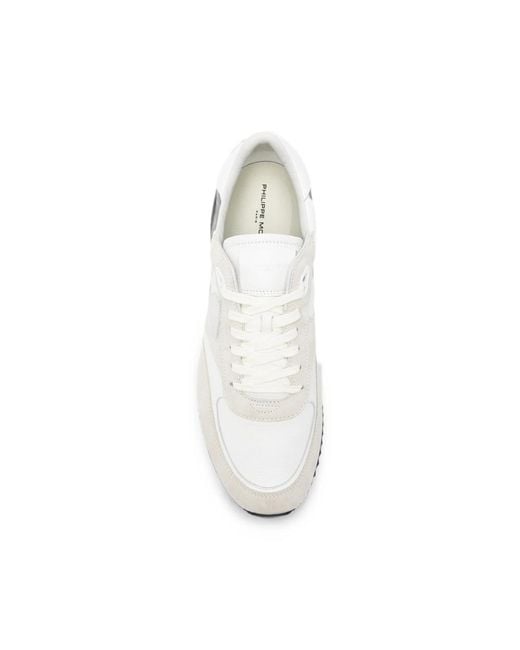 Philippe Model White Sneakers for men