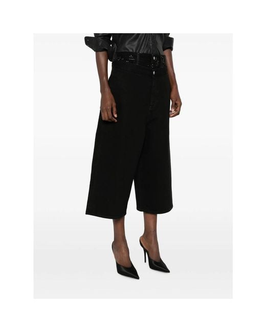 The Attico Black Denim