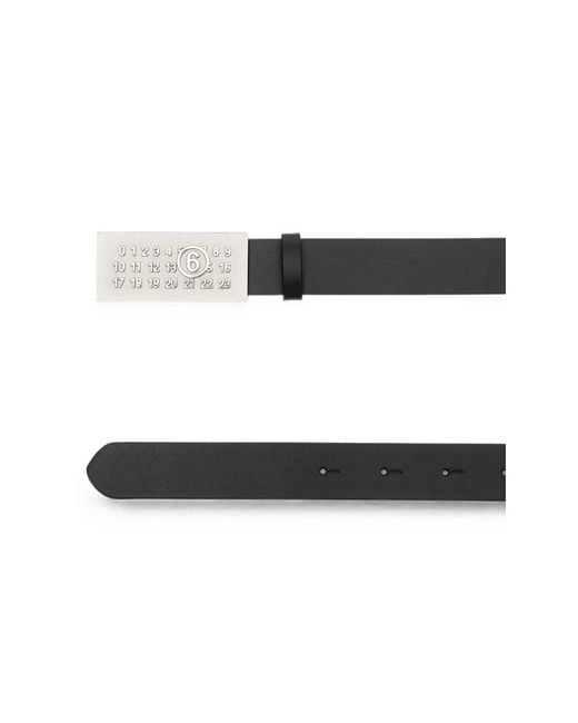 MM6 by Maison Margiela Multicolor Plaque-Detail Belt