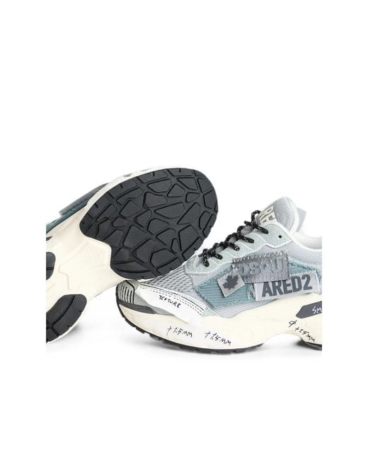DSquared² White Faster Sneakers for men