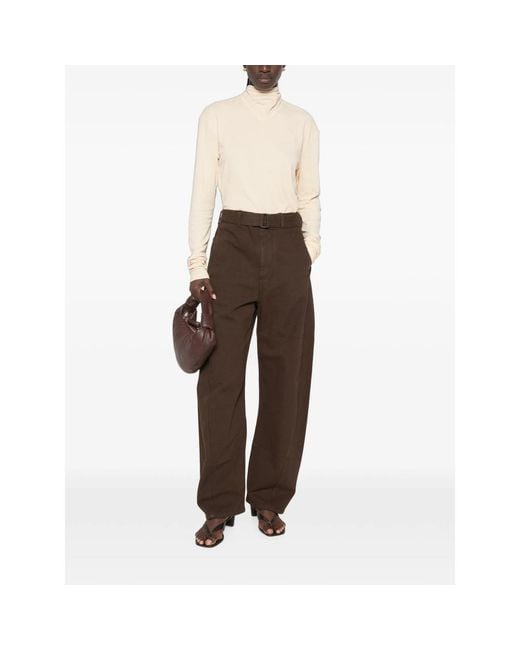 Lemaire Brown Denim