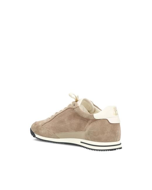 Brunello Cucinelli Natural Neutrals Trainers for men