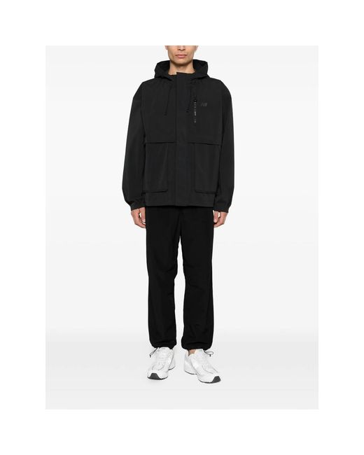New Balance Black Athletics Ripstop Jacket for men