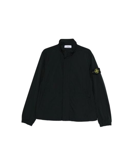 Stone Island Black Outerwears for men