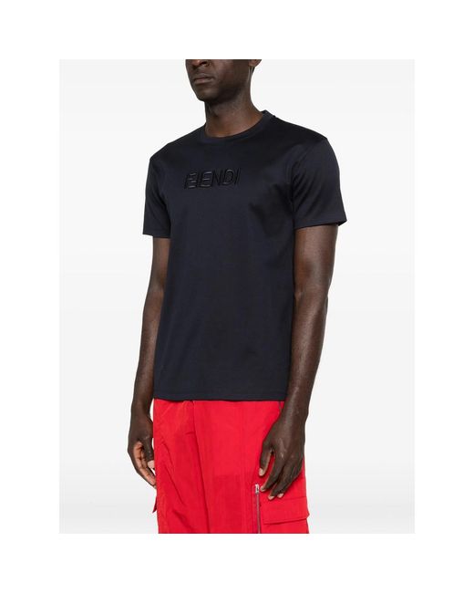 Fendi Black T-Shirts & Vests for men