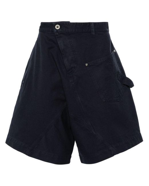 J.W. Anderson Blue Twisted Shorts