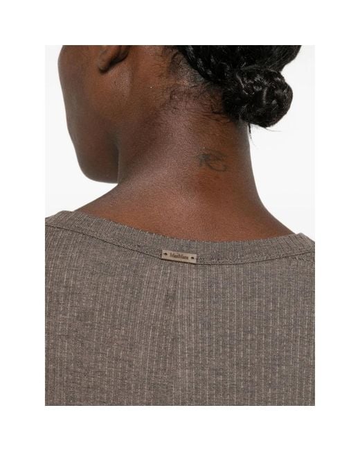 Max Mara Brown Tops