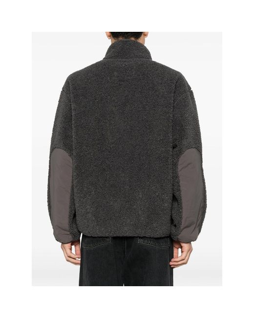 Maison Kitsuné Black Fleece Panelled Jacket for men