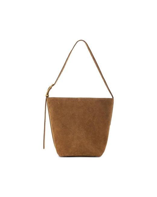 Anine Bing Brown Shoulder Bags