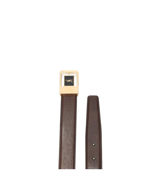 Saint Laurent Brown Belts