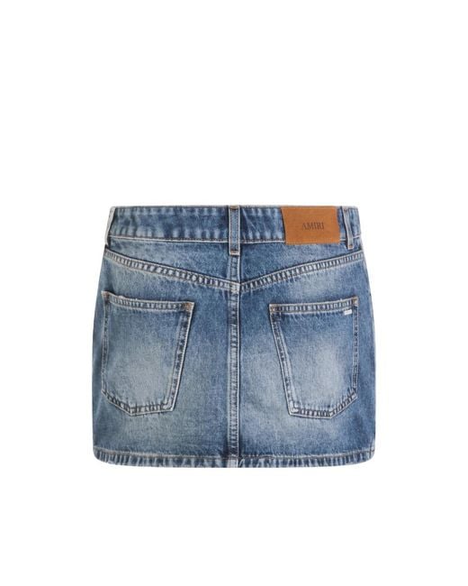 Amiri Blue Skirts