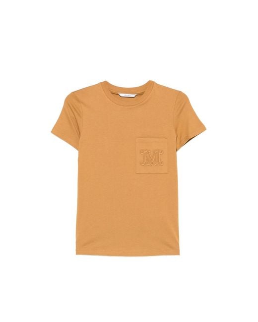 Max Mara Orange Tops