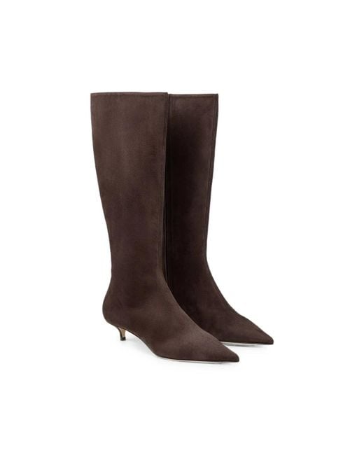 Jimmy Choo Brown Amis 35 Knee Boots