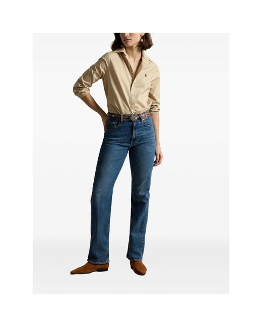 Ralph Lauren Natural Cotton Twill Shirt