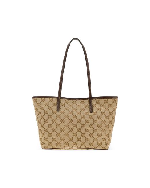 Gucci Natural Neutrals Tote Bags