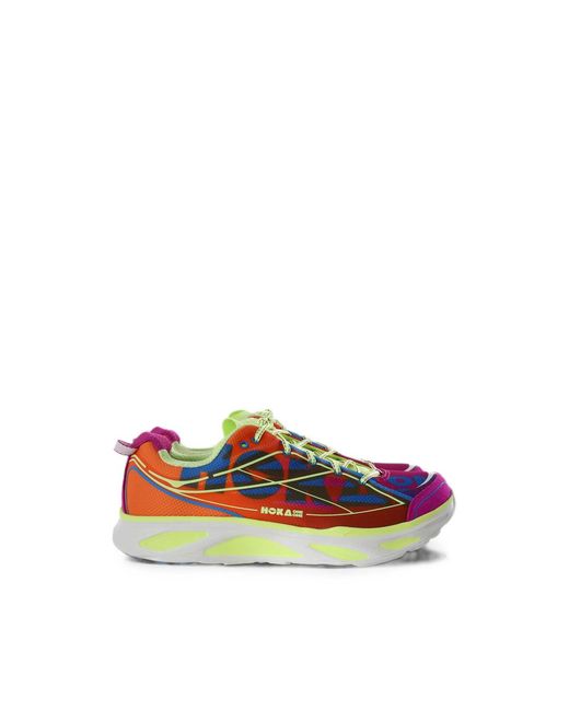 Hoka One One Multicolor Huaka Pro Logo-Print Panelled Sneakers for men